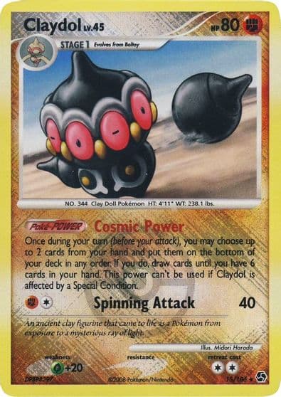 Claydol (League Promo) League & Championship Cards Pokemon card