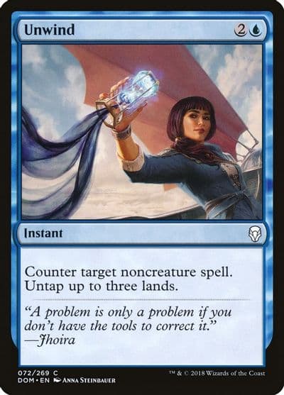 Unwind Dominaria Magic card