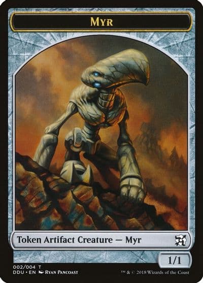 Myr Token Duel Decks: Elves vs. Inventors Magic card