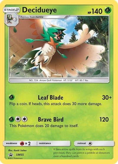 Decidueye - SM55 SM Promos Pokemon card