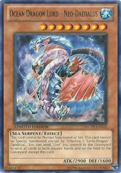 Ocean Dragon Lord Neo Daedalus World Championship 2010 Card Pack Yu-Gi-Oh! card