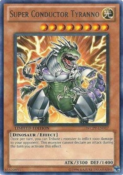 Super Conductor Tyranno World Championship 2010 Card Pack Yu-Gi-Oh! card