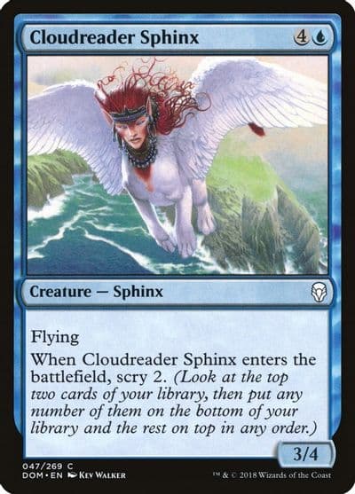 Cloudreader Sphinx Dominaria Magic card