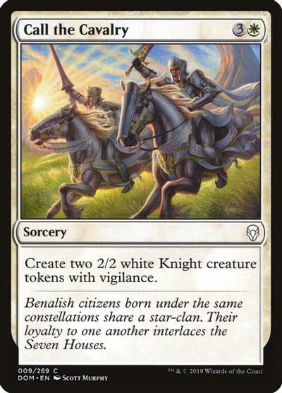Call the Cavalry Dominaria Magic card