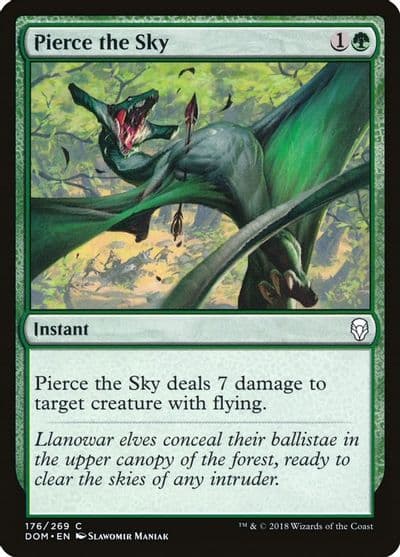 Pierce the Sky Dominaria Magic card