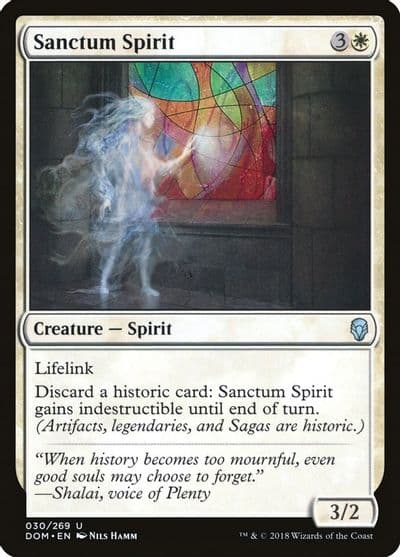 Sanctum Spirit Dominaria Magic card