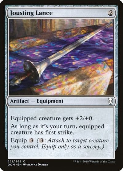 Jousting Lance Dominaria Magic card
