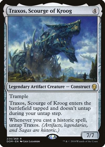 Traxos Scourge of Kroog Dominaria Magic card