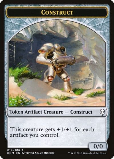 Construct Token Dominaria Magic card