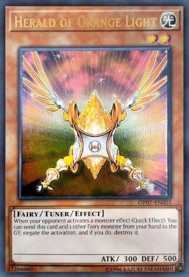 Herald of Orange Light UTR OTS Tournament Pack 7 Yu-Gi-Oh! card