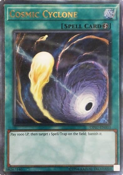 Cosmic Cyclone UTR OTS Tournament Pack 7 Yu-Gi-Oh! card
