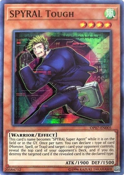 SPYRAL Tough OTS Tournament Pack 7 Yu-Gi-Oh! card