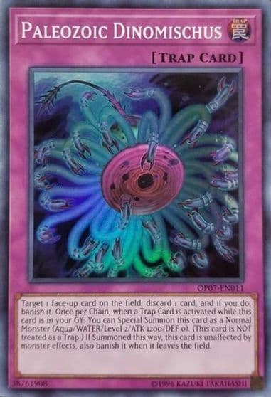 Paleozoic Dinomischus OTS Tournament Pack 7 Yu-Gi-Oh! card