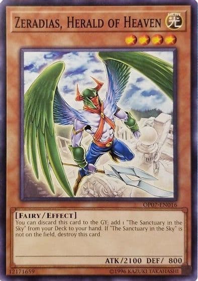 Zeradias Herald of Heaven OTS Tournament Pack 7 Yu-Gi-Oh! card