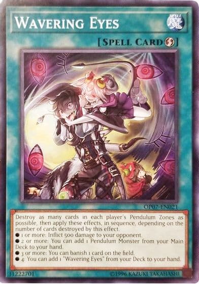 Wavering Eyes OTS Tournament Pack 7 Yu-Gi-Oh! card