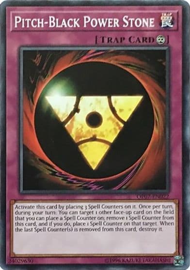 Pitch Black Power Stone OTS Tournament Pack 7 Yu-Gi-Oh! card