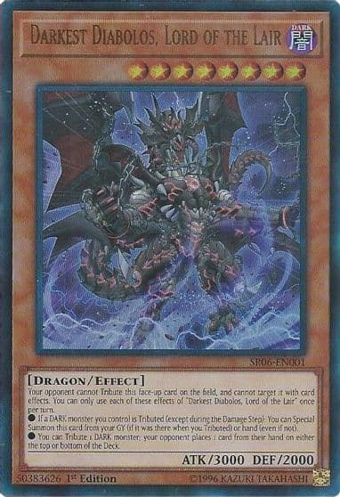 Darkest Diabolos Lord of the Lair Structure Deck: Lair of Darkness Yu-Gi-Oh! card