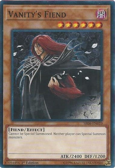 Vanitys Fiend Structure Deck: Lair of Darkness Yu-Gi-Oh! card