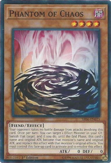 Phantom of Chaos Structure Deck: Lair of Darkness Yu-Gi-Oh! card