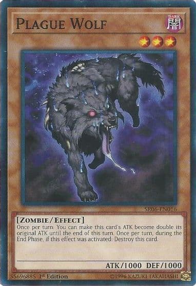 Plague Wolf Structure Deck: Lair of Darkness Yu-Gi-Oh! card