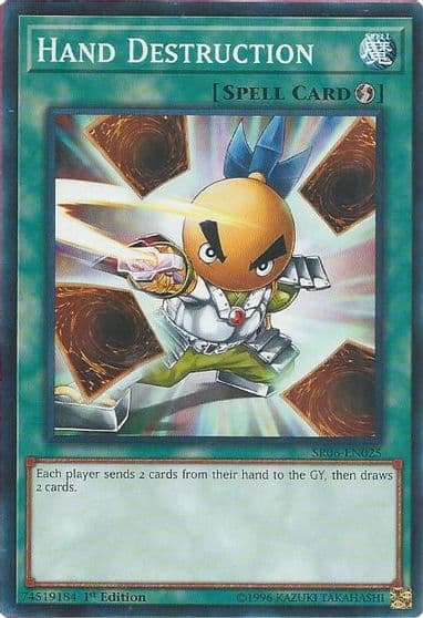 Hand Destruction Structure Deck: Lair of Darkness Yu-Gi-Oh! card