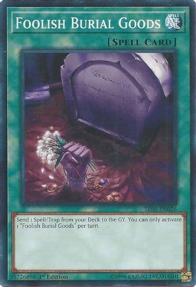 Foolish Burial Goods Structure Deck: Lair of Darkness Yu-Gi-Oh! card