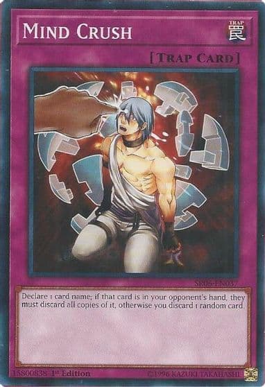 Mind Crush Structure Deck: Lair of Darkness Yu-Gi-Oh! card