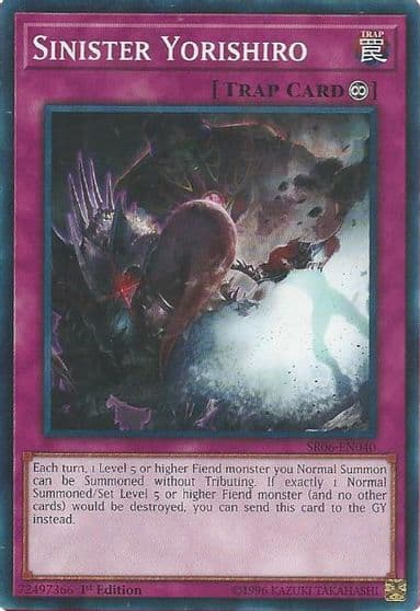 Sinister Yorishiro Structure Deck: Lair of Darkness Yu-Gi-Oh! card