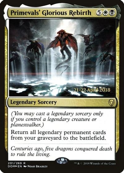Primevals Glorious Rebirth Prerelease Cards Magic card