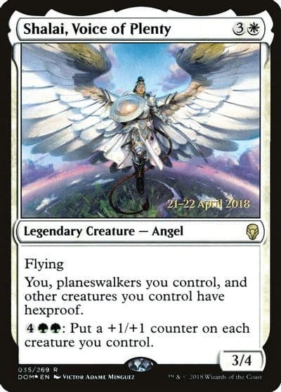 Shalai Voice of Plenty Prerelease Cards Magic card