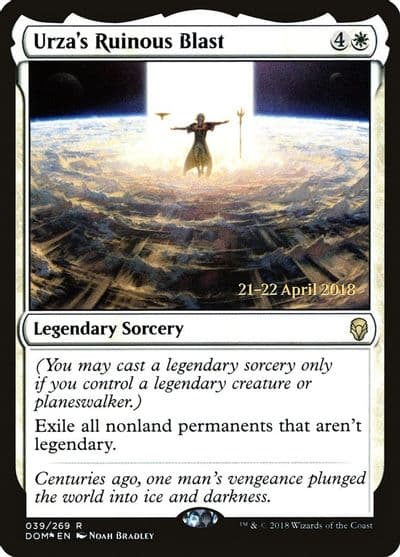 Urzas Ruinous Blast Prerelease Cards Magic card