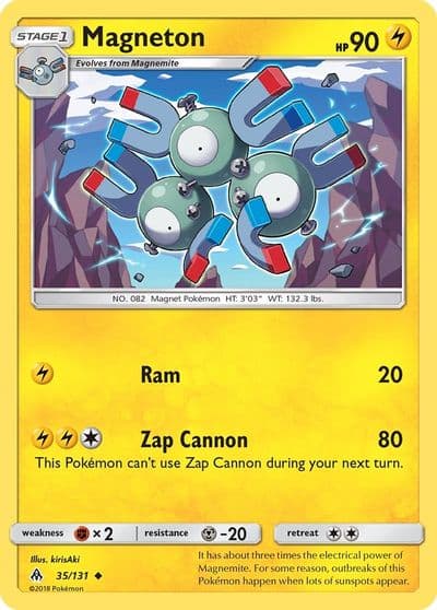 Magneton SM - Forbidden Light Pokemon card