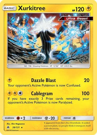 Xurkitree SM - Forbidden Light Pokemon card