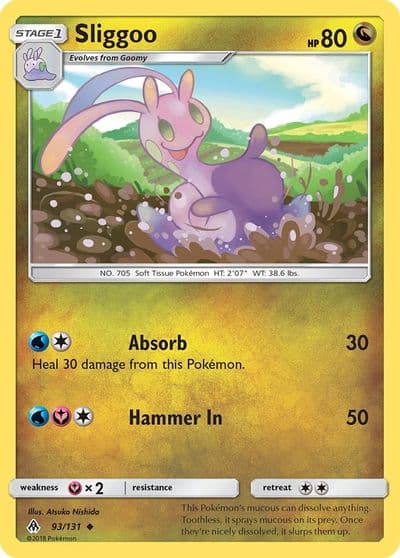 Sliggoo SM - Forbidden Light Pokemon card