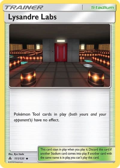 Lysandre Labs SM - Forbidden Light Pokemon card
