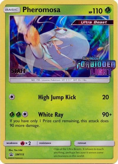 Pheromosa - SM115 (Prerelease) [Staff] SM Promos Pokemon card