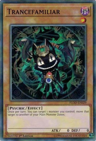 Trancefamiliar Flames of Destruction Yu-Gi-Oh! card