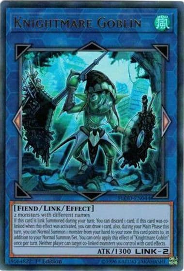 Knightmare Goblin Flames of Destruction Yu-Gi-Oh! card