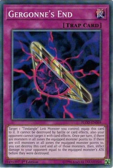Gergonnes End Flames of Destruction Yu-Gi-Oh! card