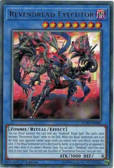 Revendread Executor Flames of Destruction Yu-Gi-Oh! card