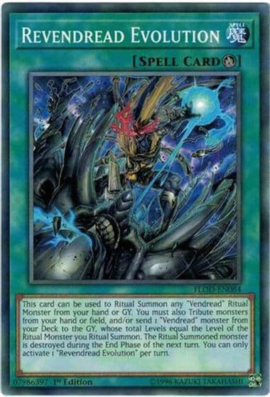 Revendread Evolution Flames of Destruction Yu-Gi-Oh! card