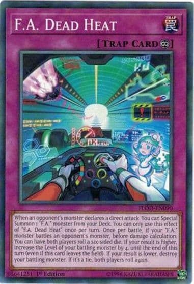 FA Dead Heat Flames of Destruction Yu-Gi-Oh! card