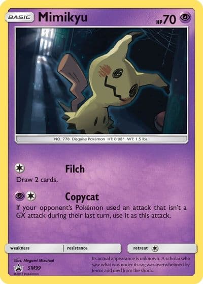 Mimikyu - SM99 SM Promos Pokemon card