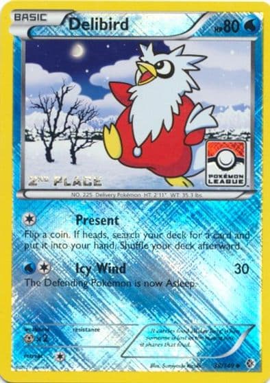 Delibird (Pokemon League) [2nd Place] League & Championship Cards Pokemon card