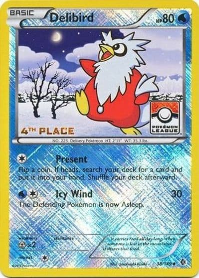 Delibird (Pokemon League) [4th Place] League & Championship Cards Pokemon card