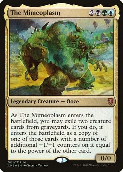 The Mimeoplasm Commander Anthology Volume II Magic card