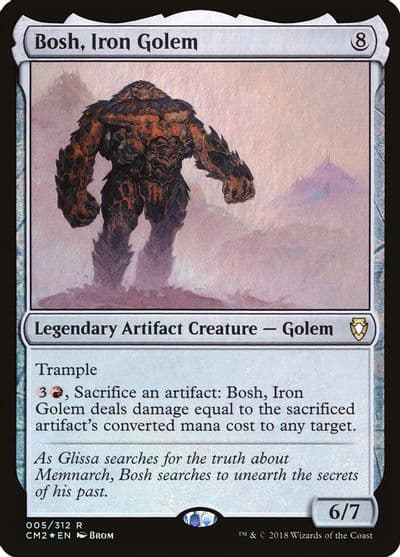 Bosh Iron Golem Commander Anthology Volume II Magic card