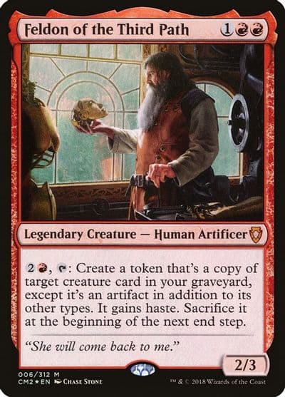 Feldon of the Third Path Commander Anthology Volume II Magic card