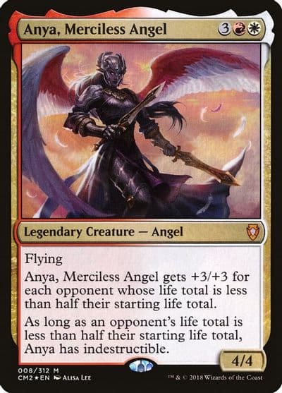 Anya Merciless Angel Commander Anthology Volume II Magic card