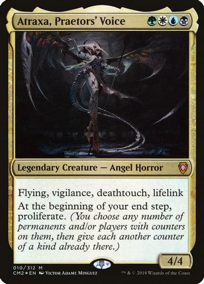 Atraxa Praetors Voice Commander Anthology Volume II Magic card